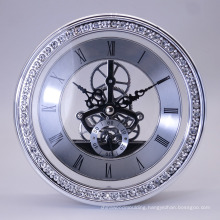 148 mm Diameter Silver Color Skeleton Clock Inserts